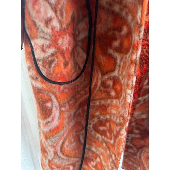 NWT ANTHROPOLOGIE PAISLEY KIMONO DUSTER STATEMENT JACKET COAT WOOL MULTI ONESIZE - Picture 8 of 11